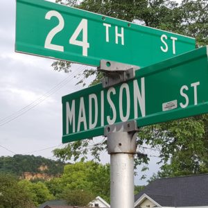NO DRAGONS PRESS: Madison & 24th: A real intersection in the fictitious town of Myrick.